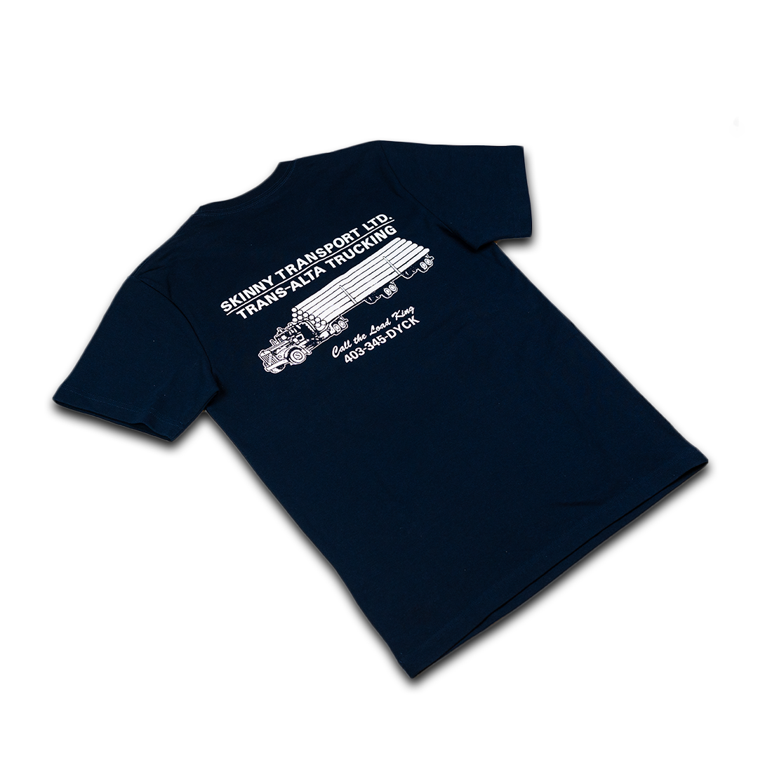 Skinny Dyck Transport Tee - Navy