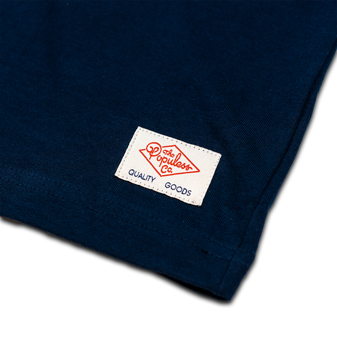 Skinny Dyck Transport Tee - Navy