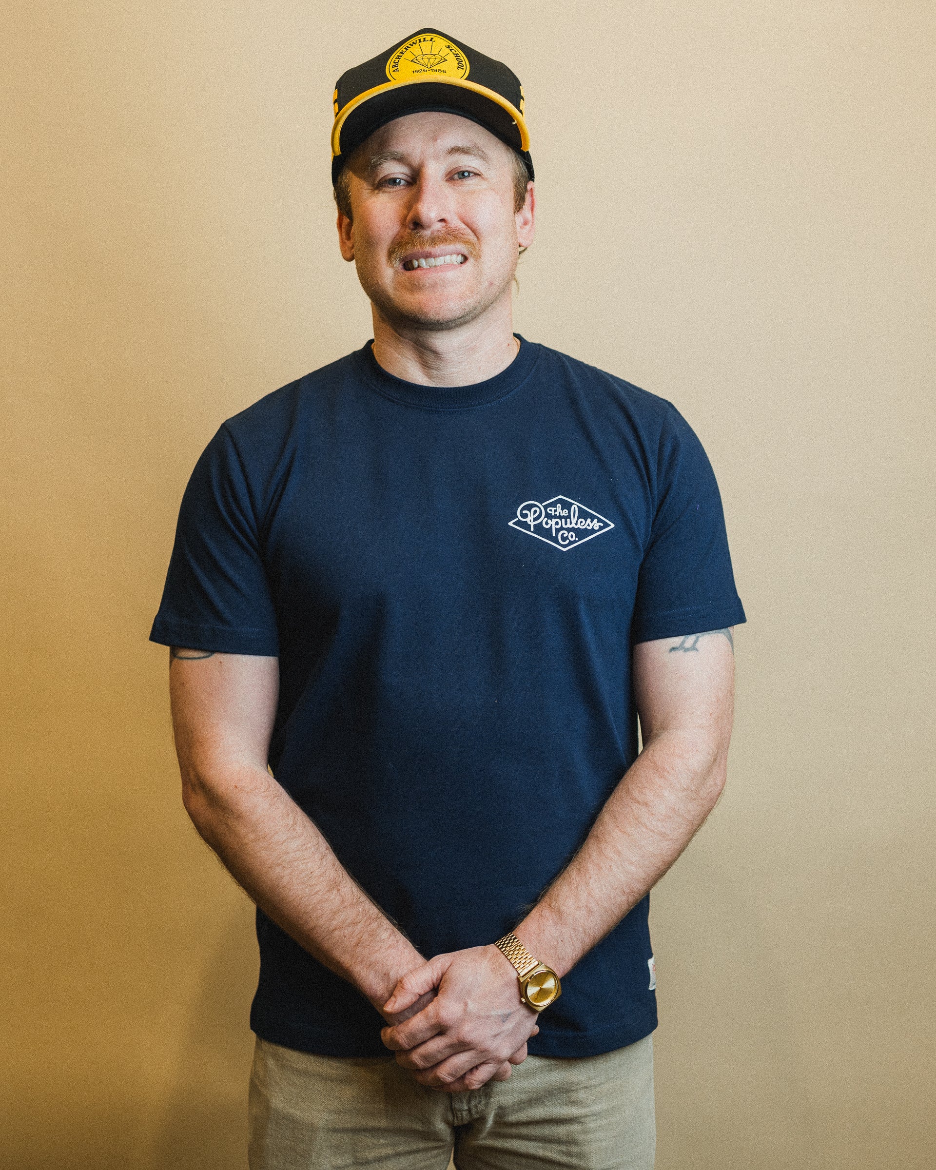 Skinny Dyck Transport Tee - Navy