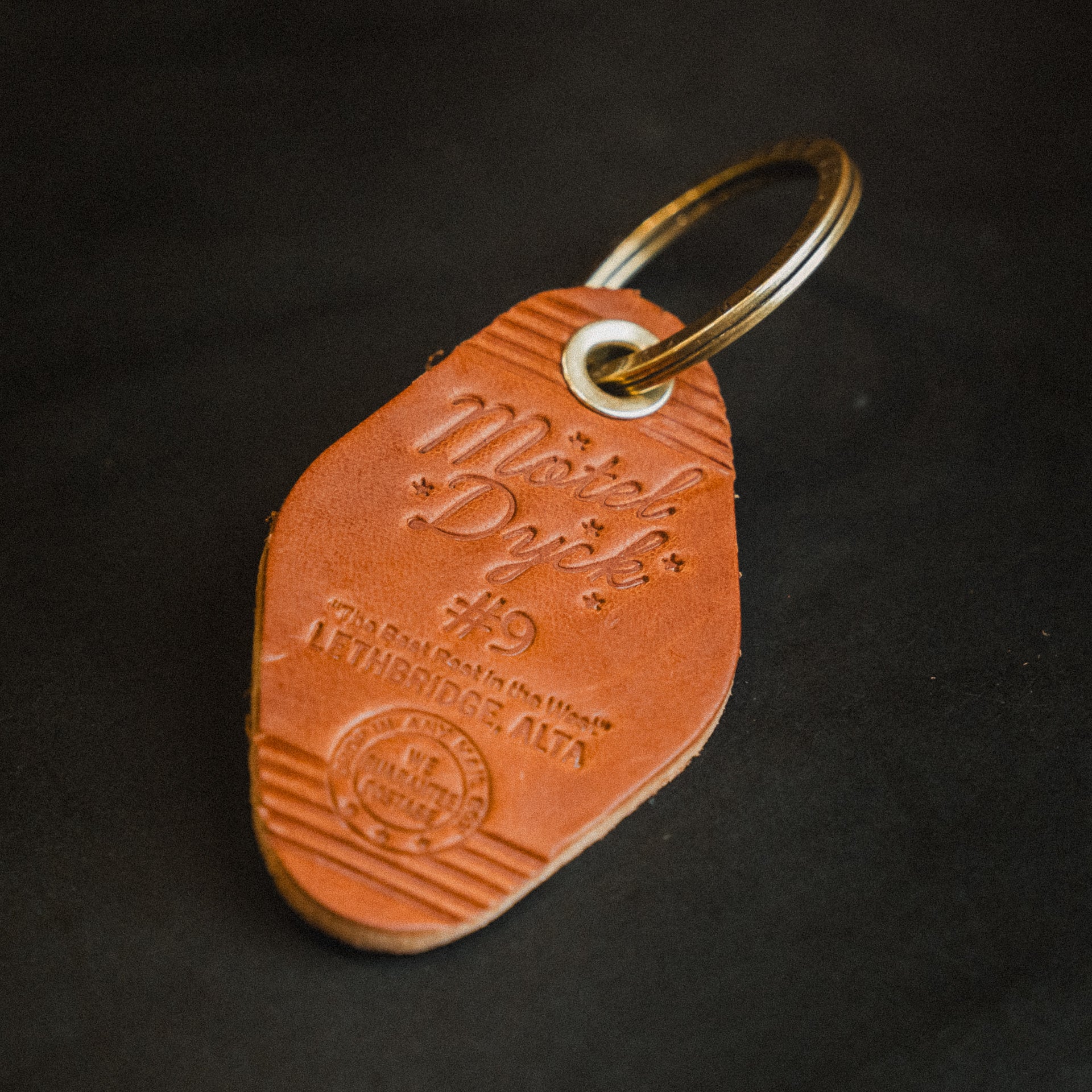 Motel Dyck Room Key - Keychain