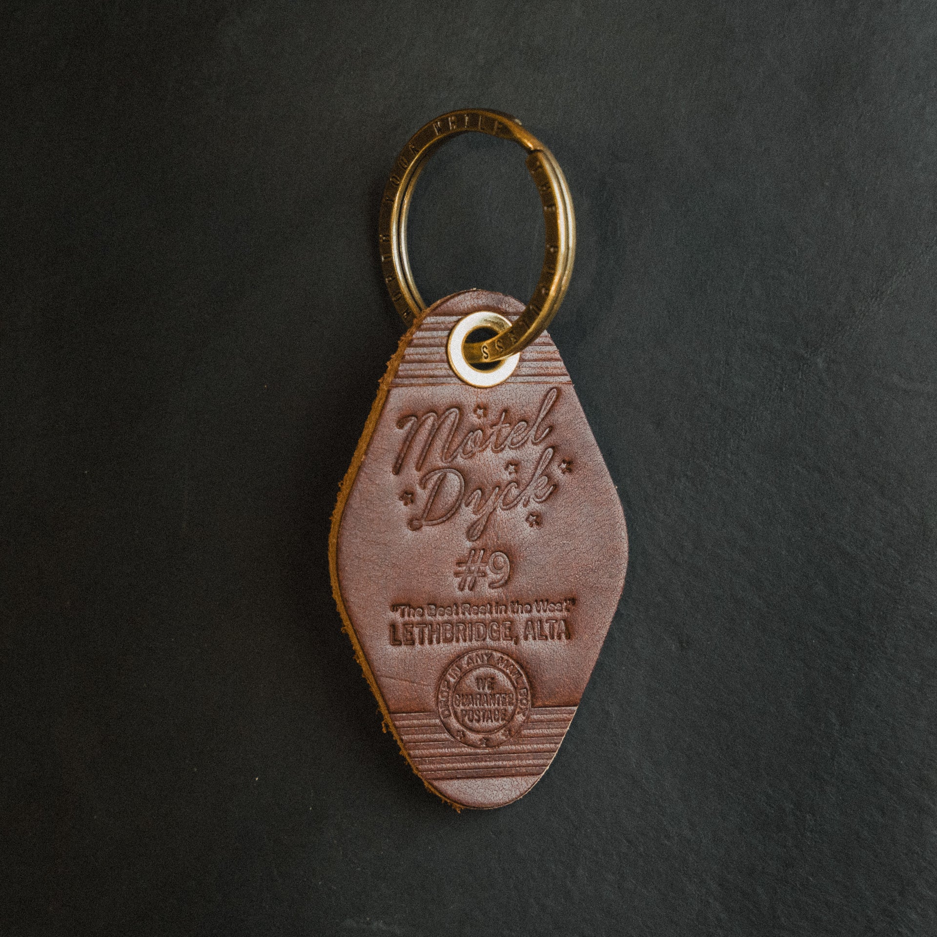 Motel Dyck Room Key - Keychain