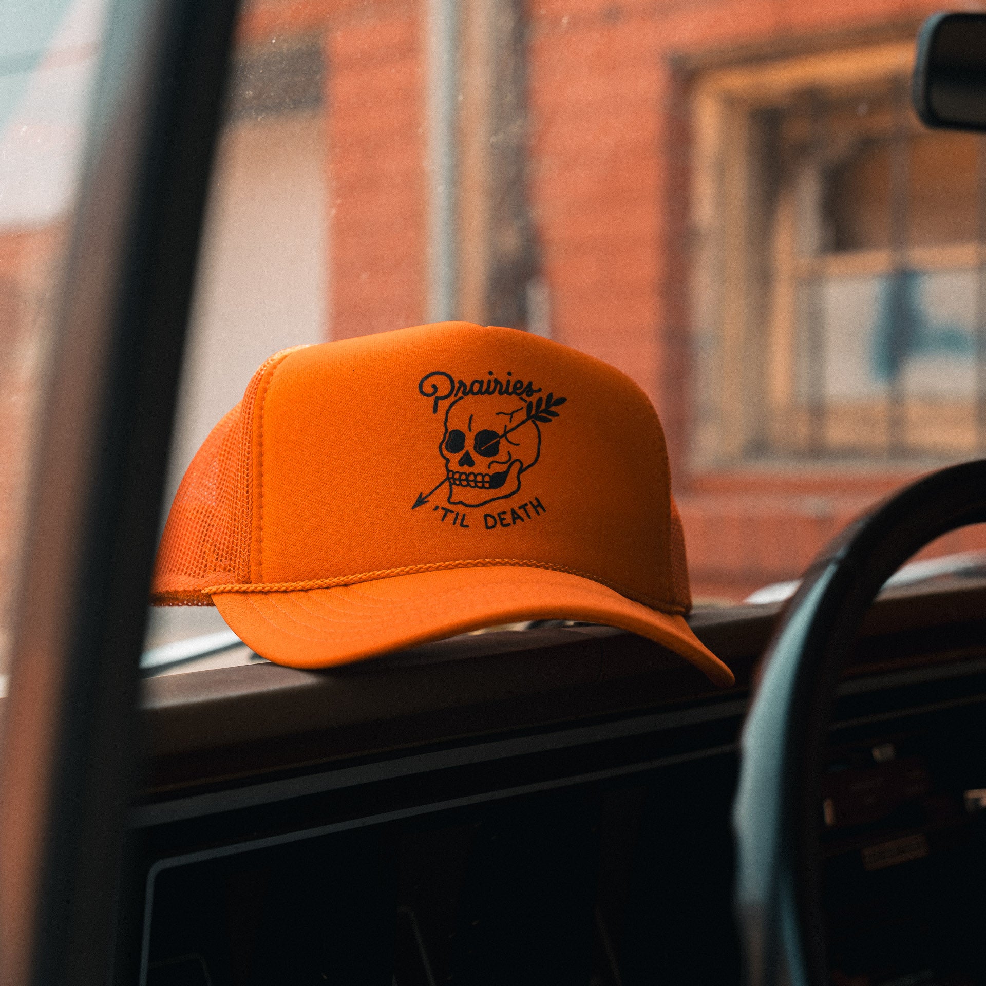 'Til Death Trucker - Orange