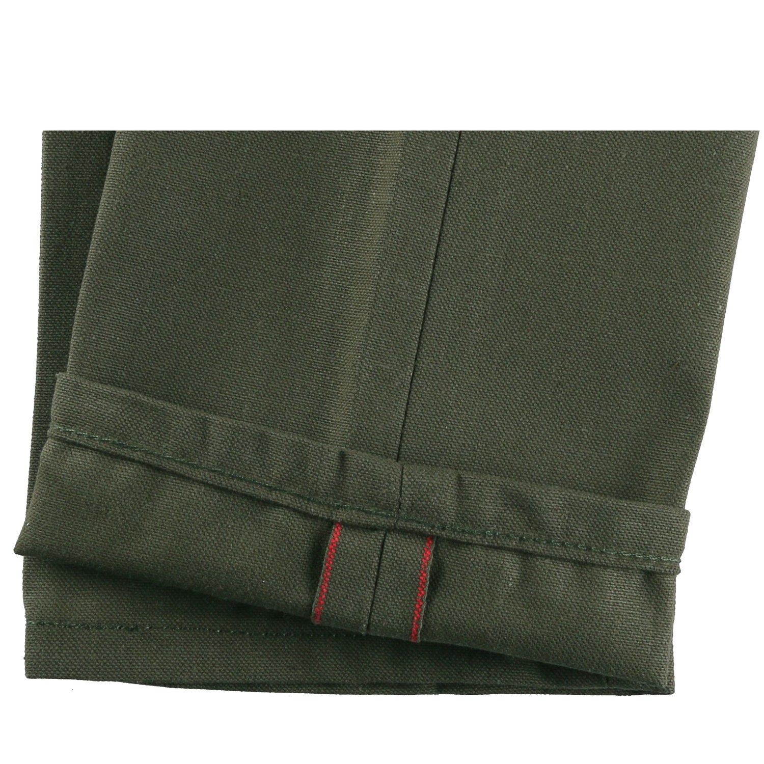N&F - Army Green Duck Canvas Selvedge - True Guy