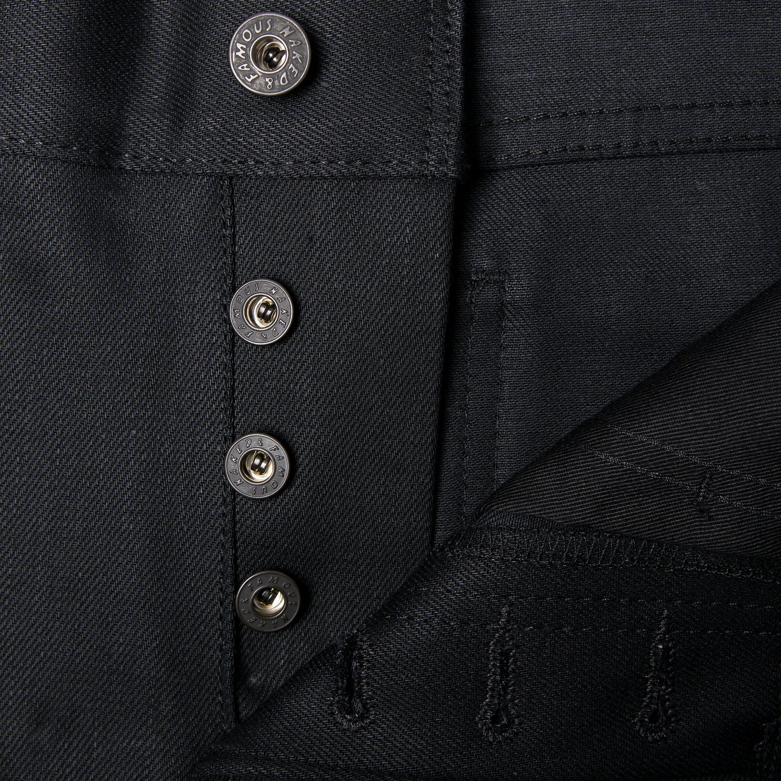 N&F - Black Cobra Stretch Selvedge - Weird Guy