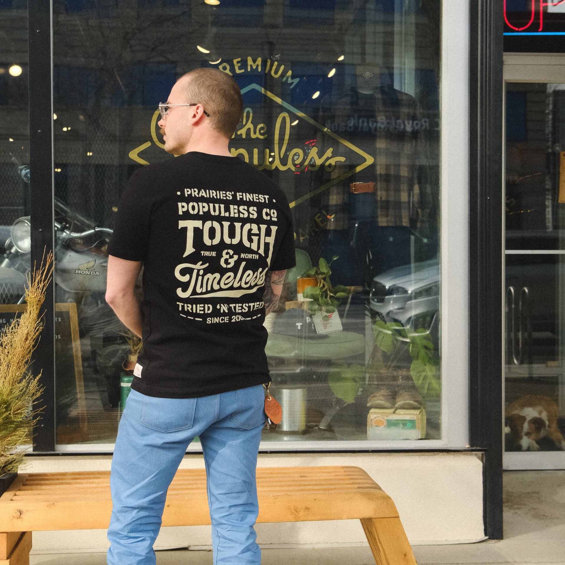 Tough & Timeless Premium Tee - Black