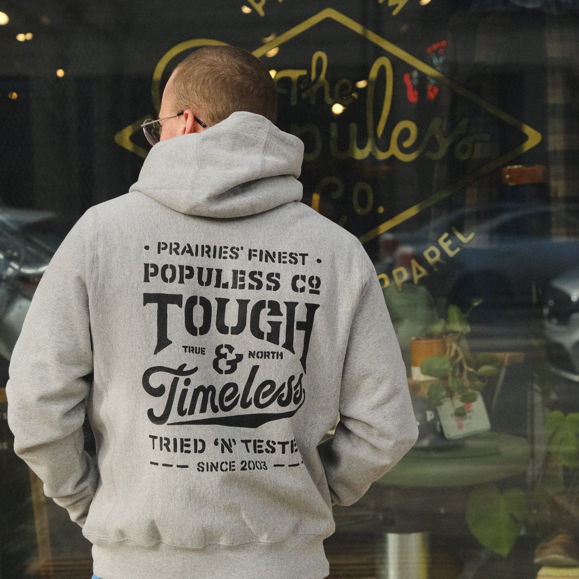 Tough & Timeless Hoody - Heather Grey