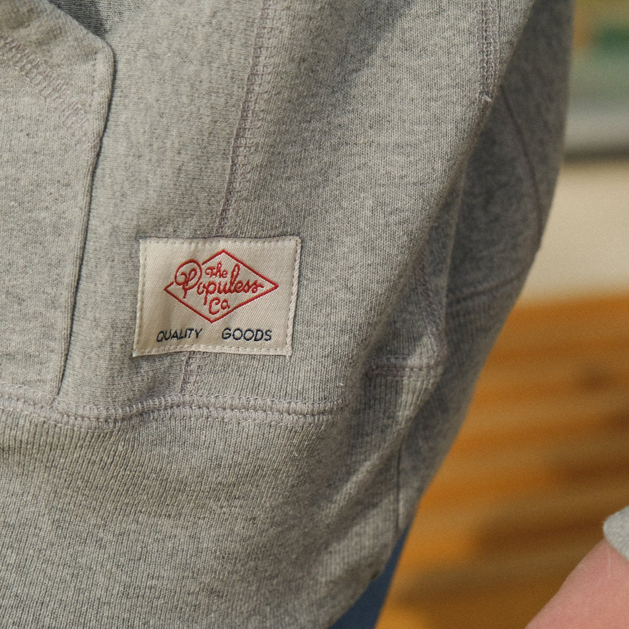 Tough & Timeless Hoody - Heather Grey