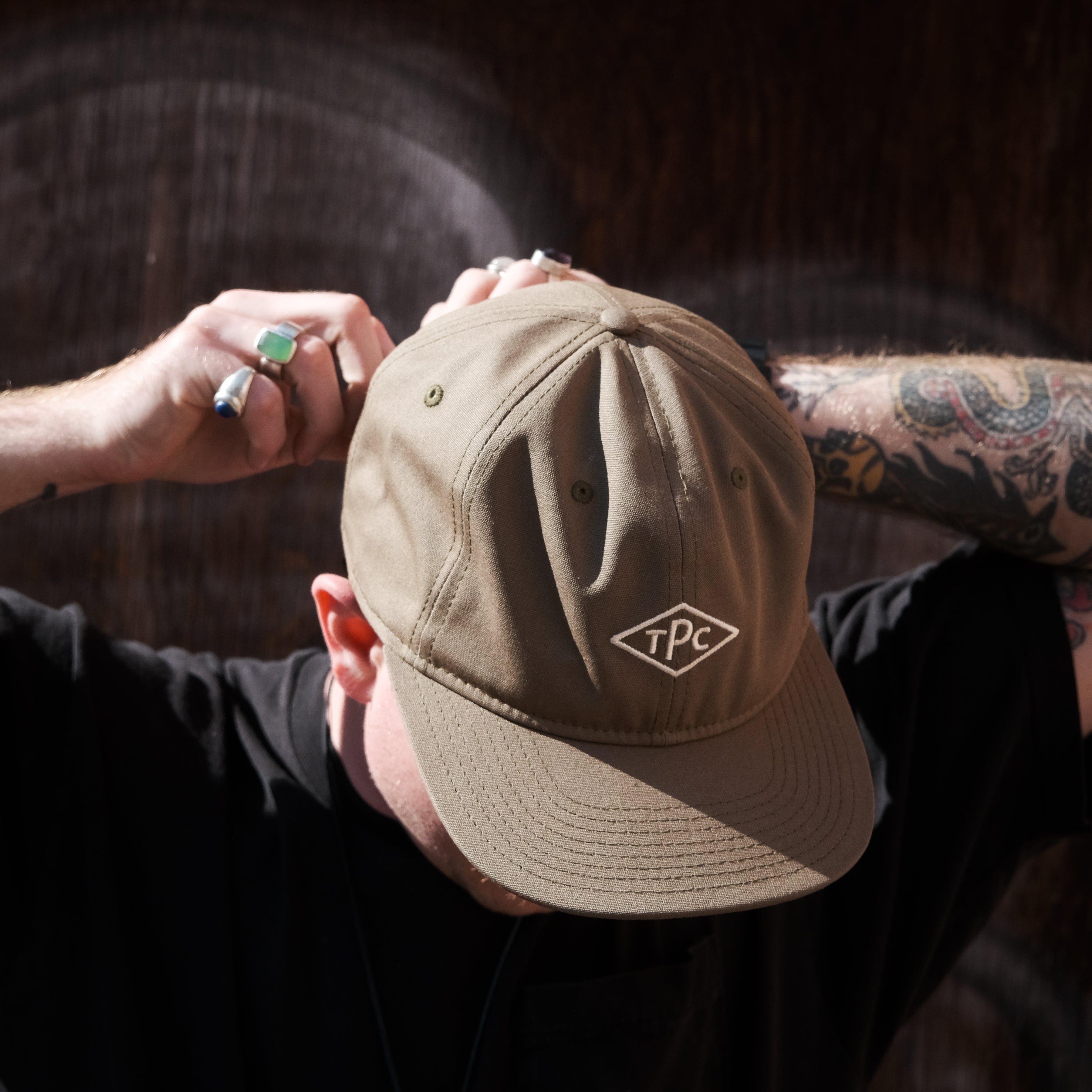 TPC Diamond - Unstructured Strapback - Military