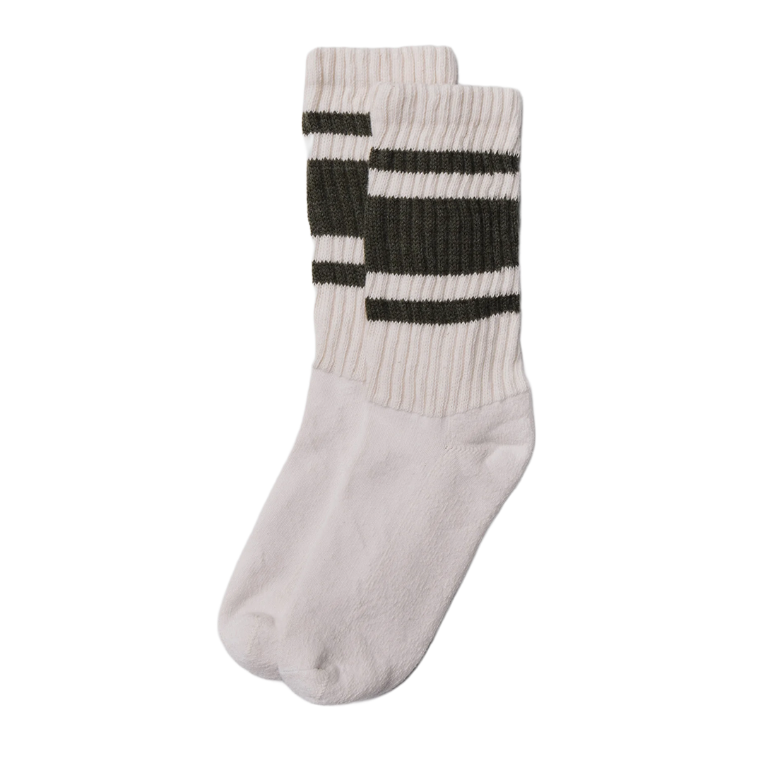 American Trench - Heather Mono Stripe - Olive