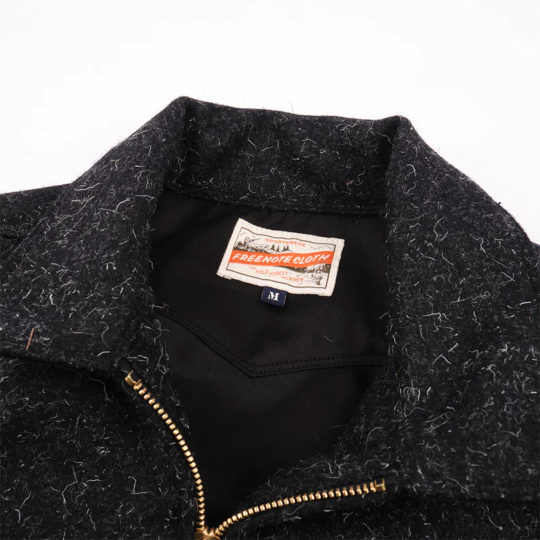 Freenote - Alcorn Jacket - Black Kemp Wool