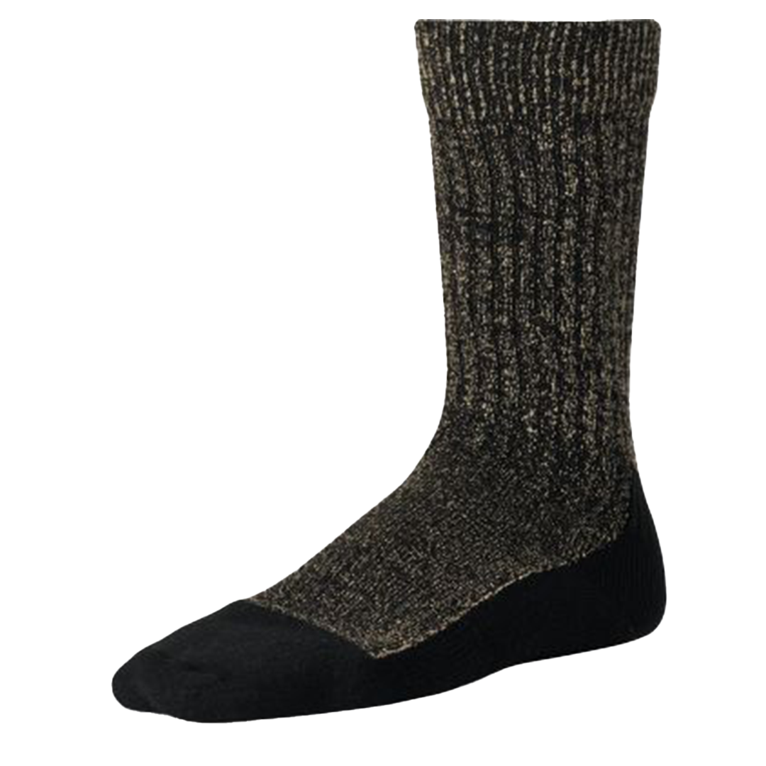 RED WING - DEEP TOE-CAPPED WOOL SOCK 97654 - Black