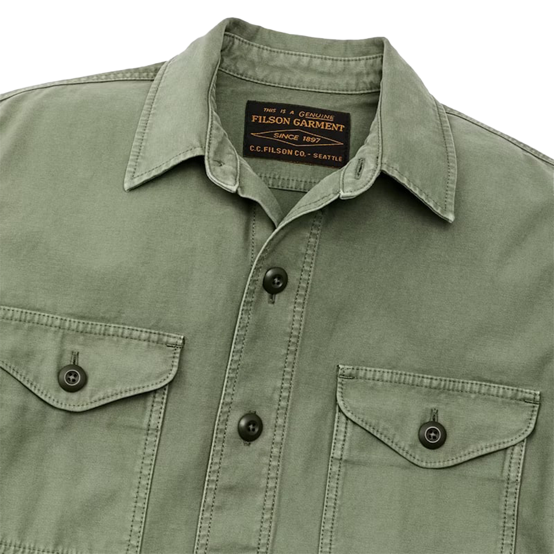 Filson - Field Jac-Shirt - Washed Fatigue Green
