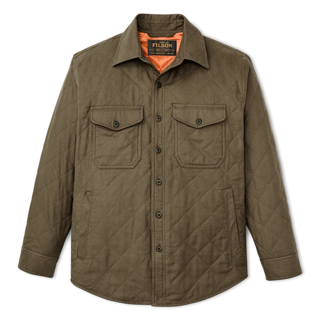 Insulated Flannel Jac-Shirt - Field Olive