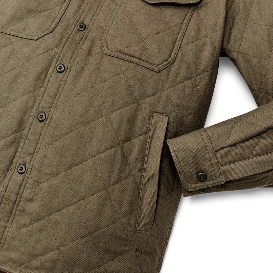 Insulated Flannel Jac-Shirt - Field Olive
