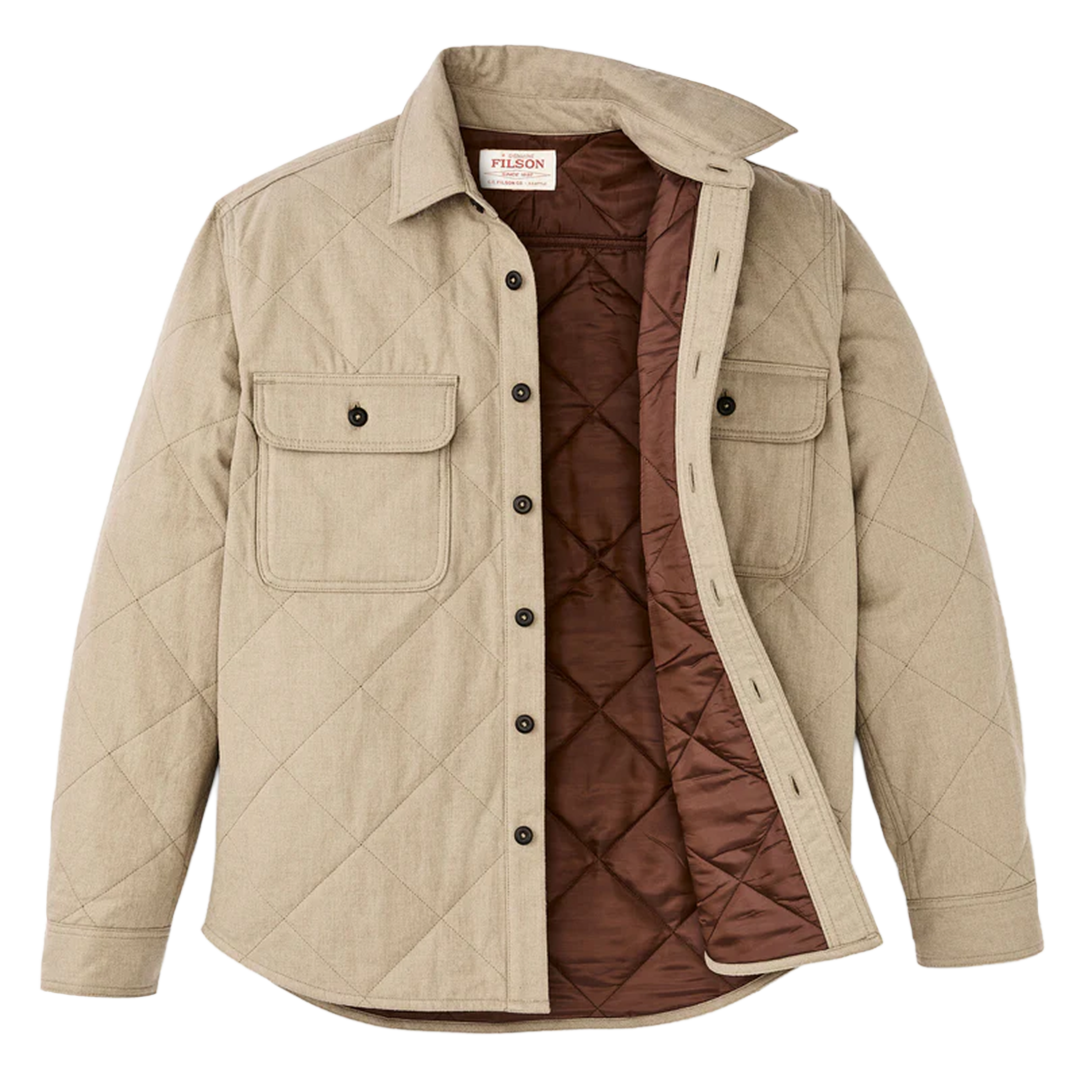 Filson - Insulated Flannel Shirt - Warm Khaki