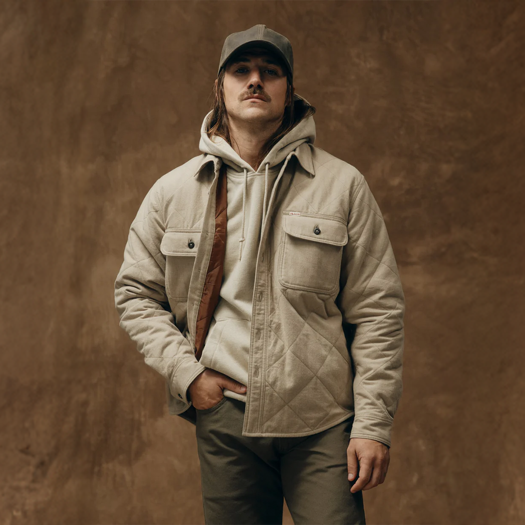 Filson - Insulated Flannel Shirt - Warm Khaki