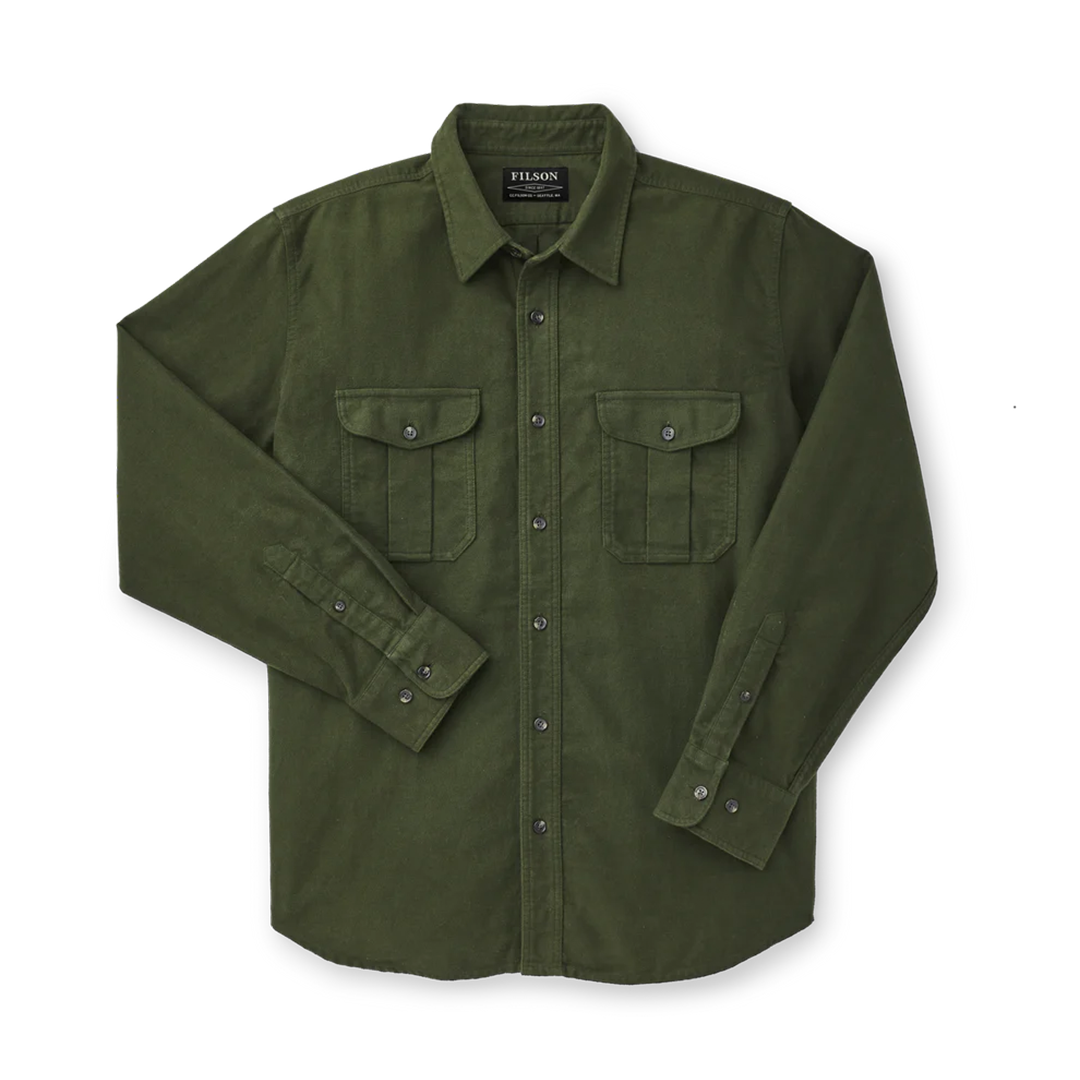 Filson - Moleskin Seattle Shirt - Dark Olive