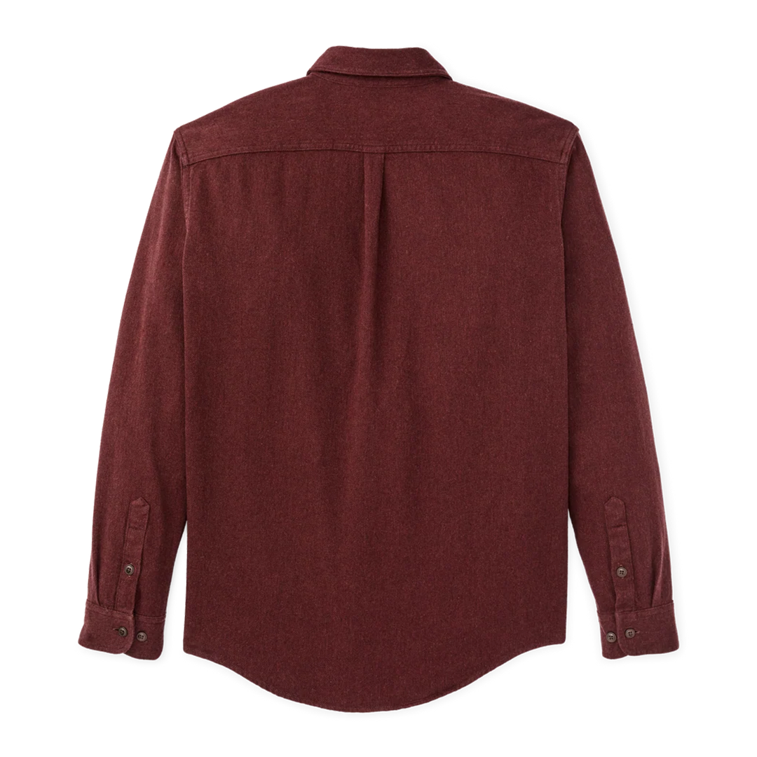 Rustic Flannel Shirt - Port Heather