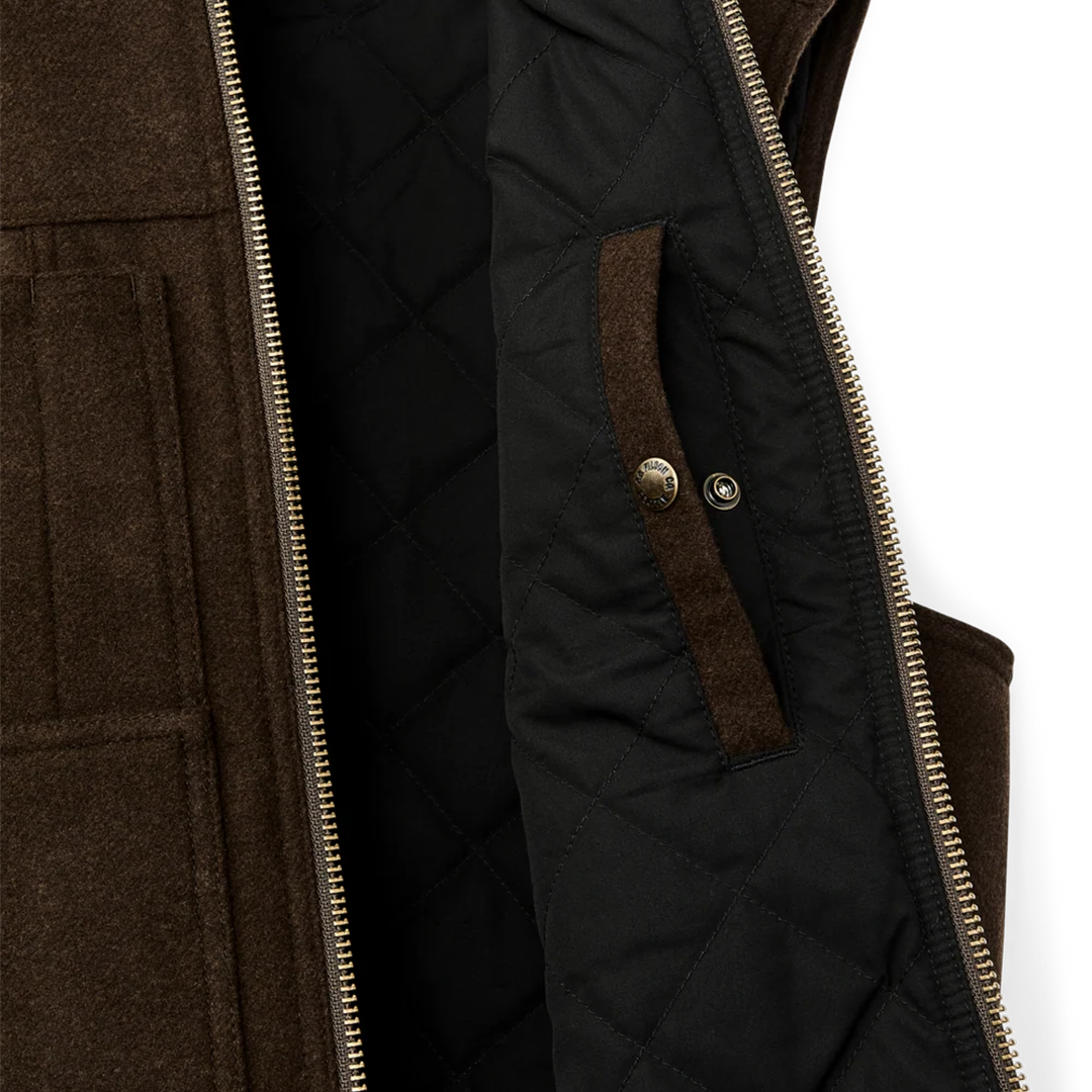 Spokane Insulated Work Vest - Beaver Brown