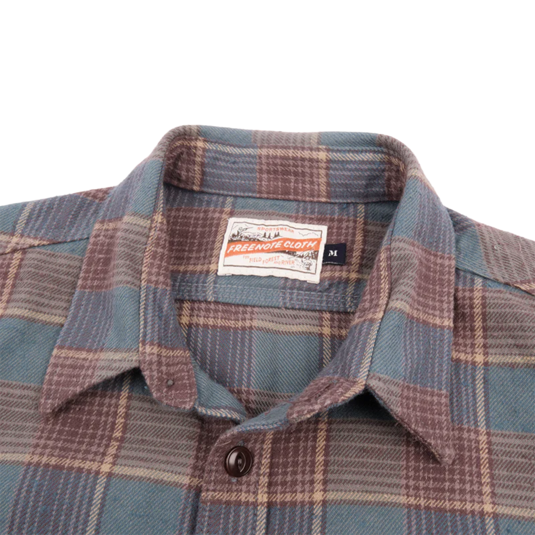 Freenote - Jepson - Dusty Blue Plaid