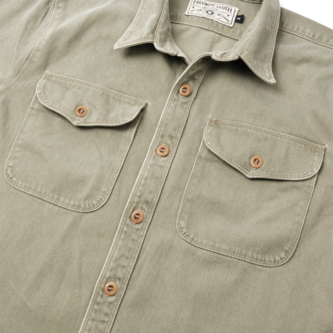 Freenote - Utility Shirt - Olive