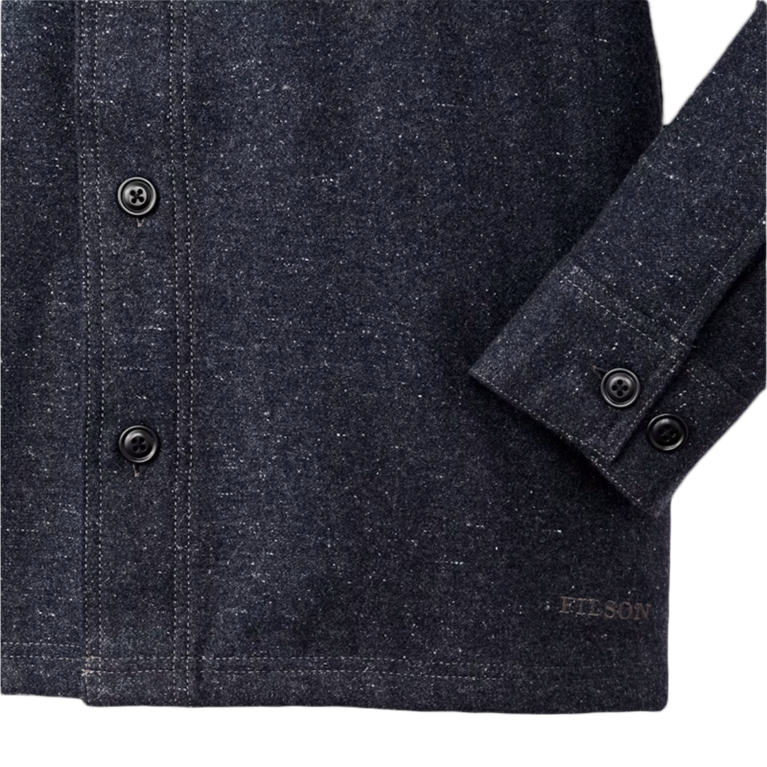 Filson - Heathered Wool Jac-Shirt - Blue