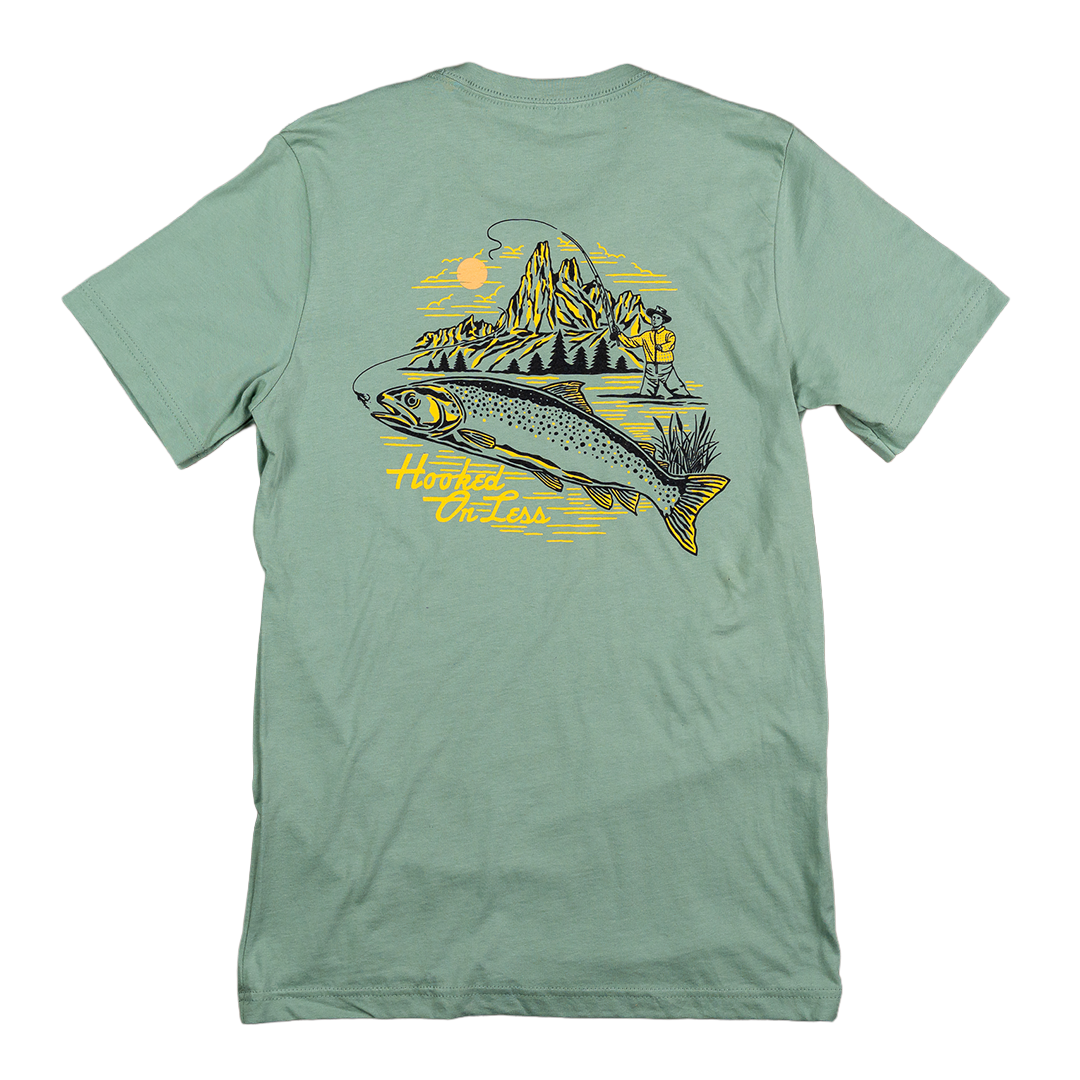 Hooked Tee - Sage