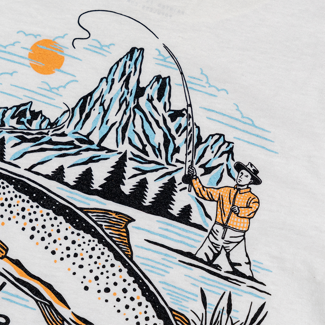 Hooked Tee - Vintage White