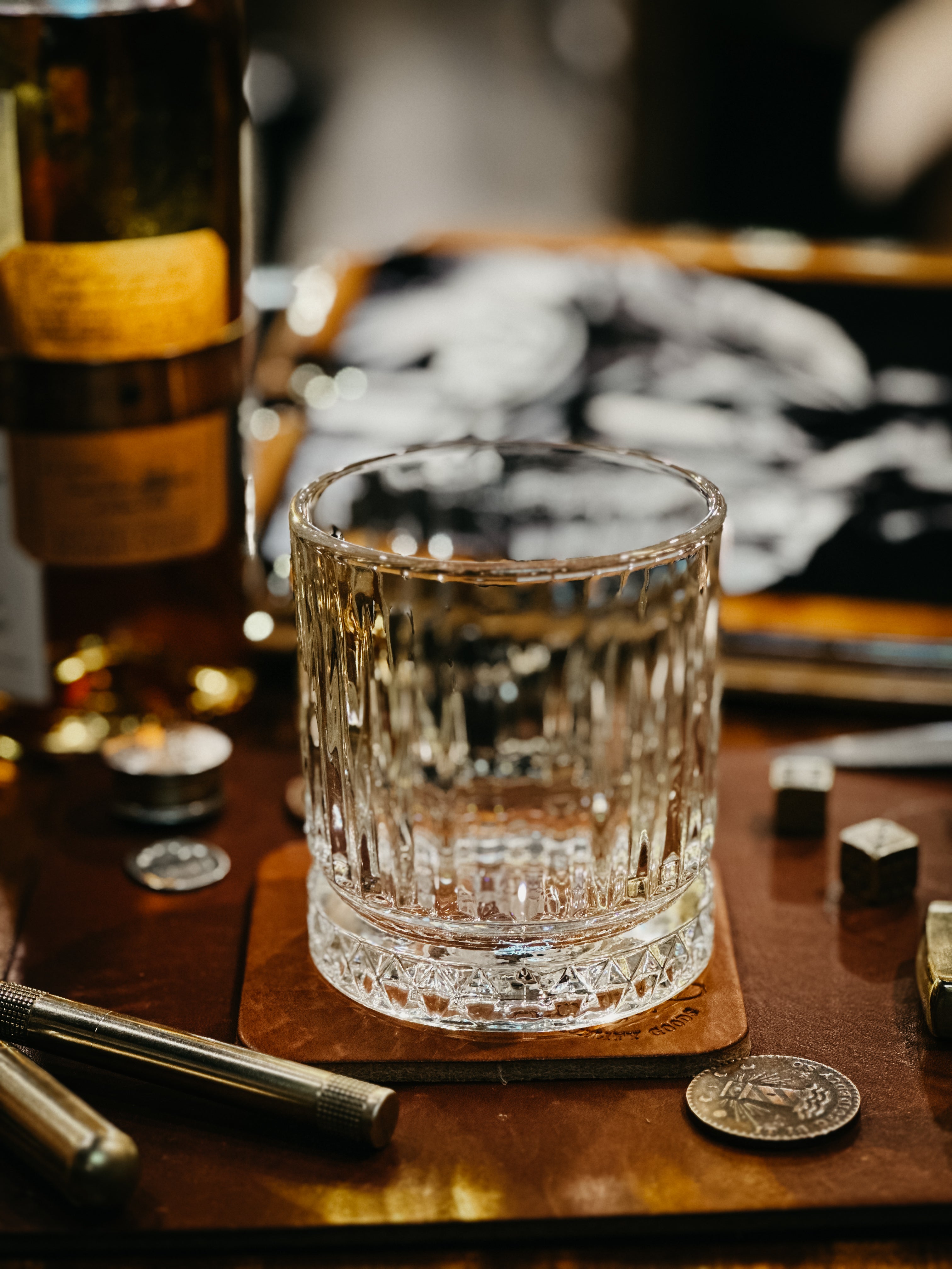 The TPC Whiskey Tumbler Set w/Coasters (2pk)