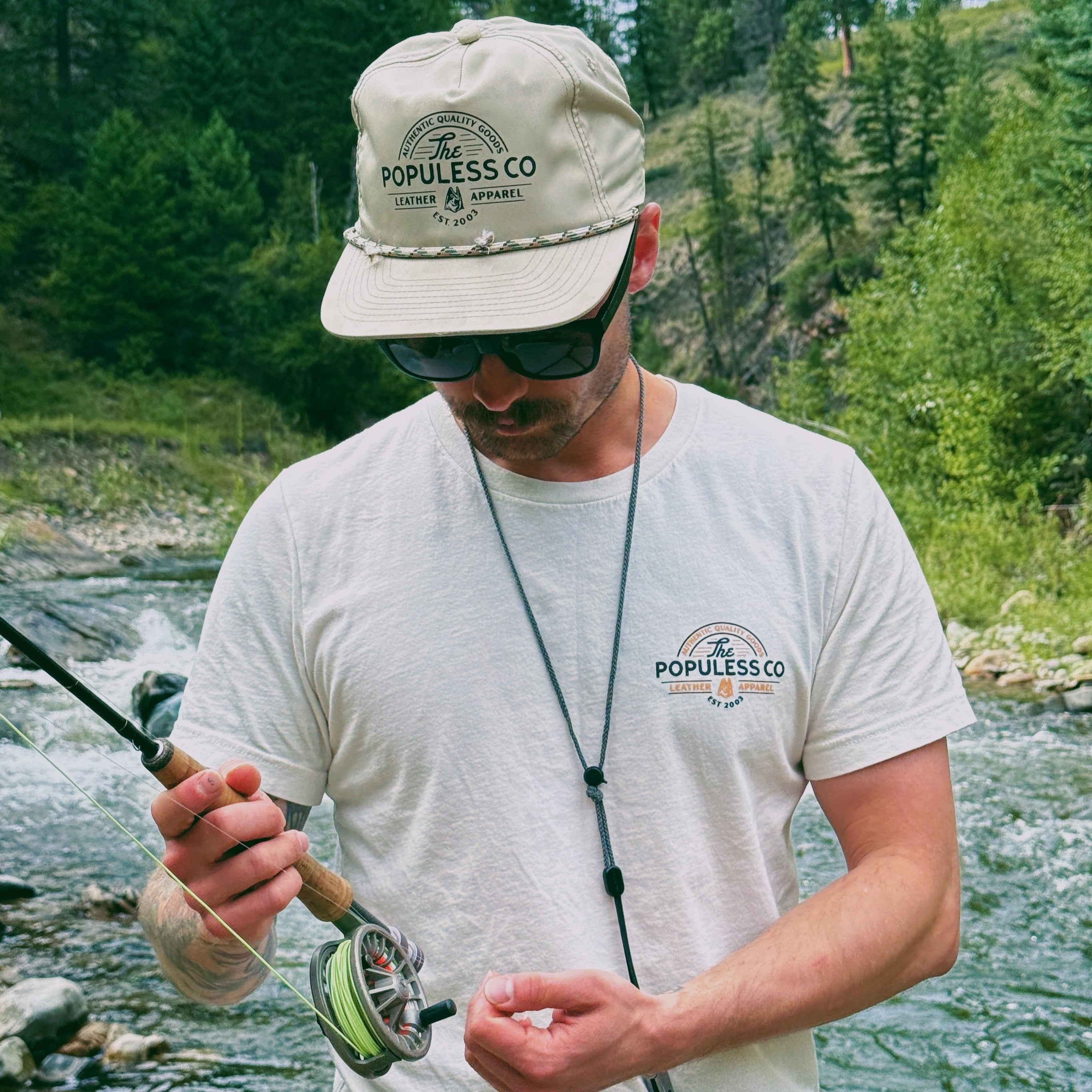 Hooked Tee - Vintage White