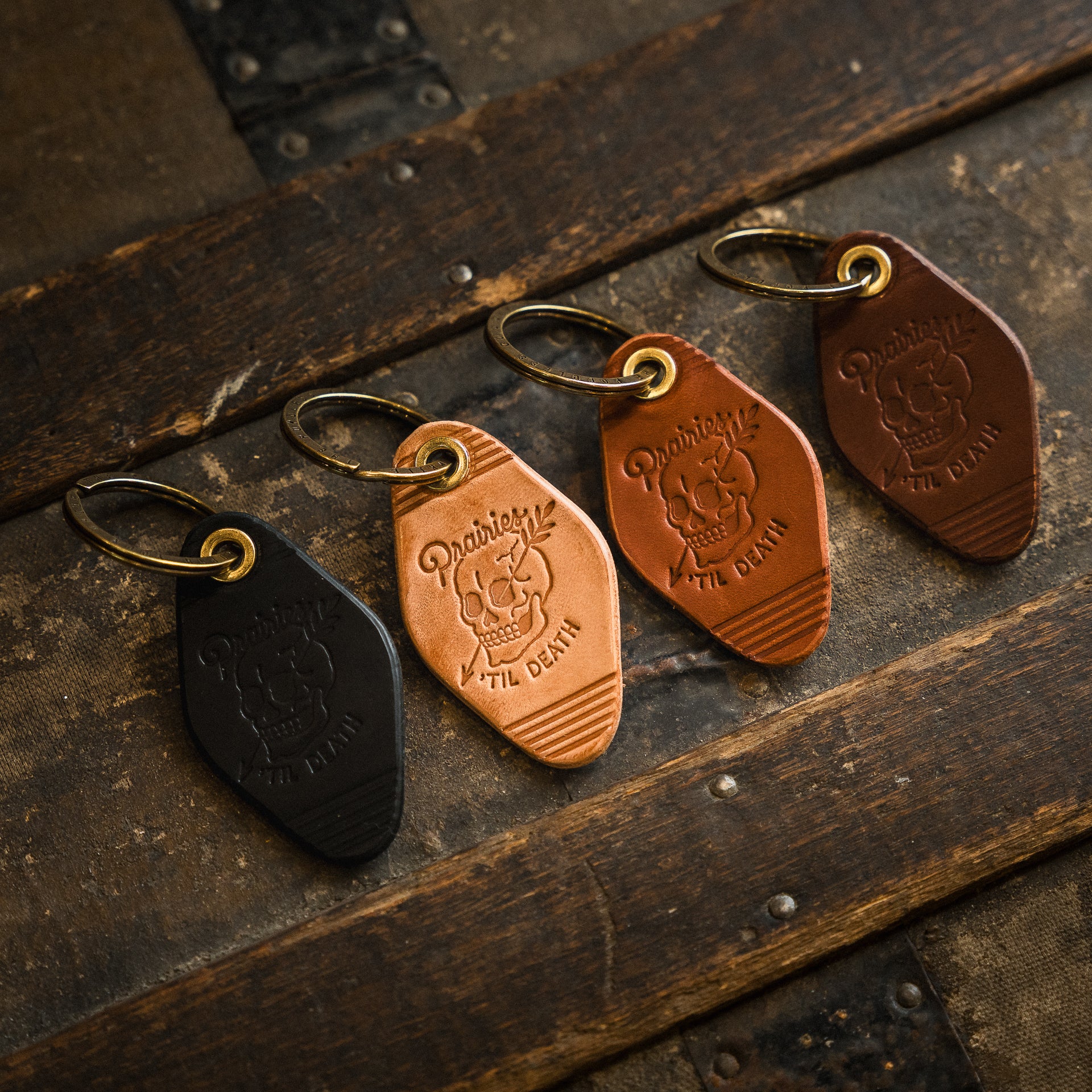 Leather Motel Keychain - 'Til Death
