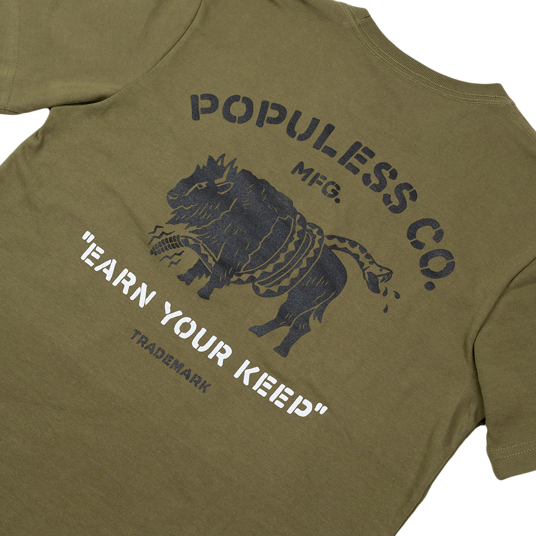 Keep Premium Tee - Army