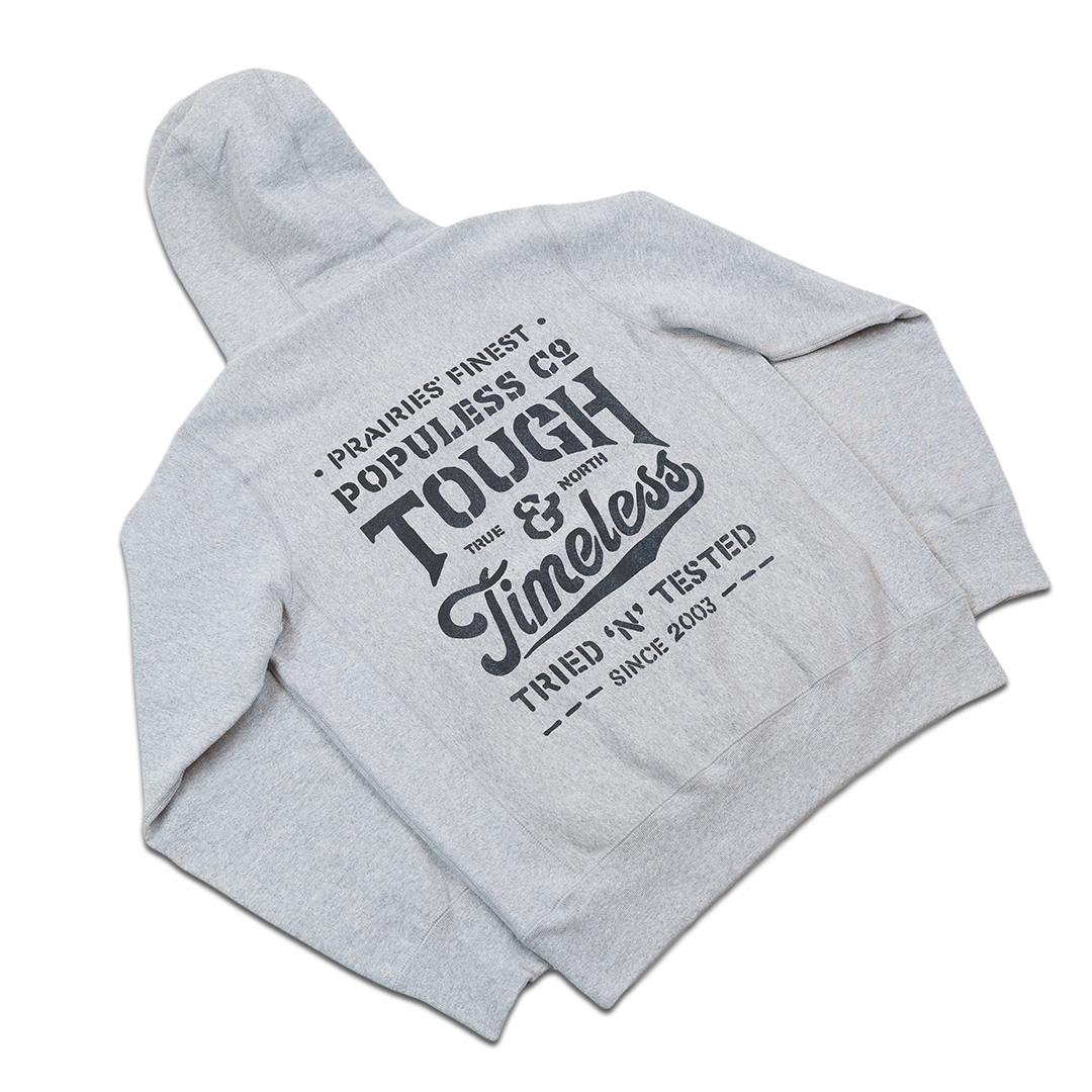 Tough & Timeless Hoody - Heather Grey