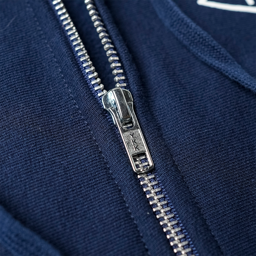 Premium Zip Hoodie - Navy