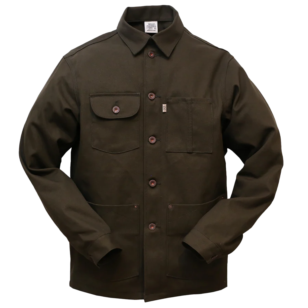 Railcar Fine Goods - Chore Coat - Seaweed