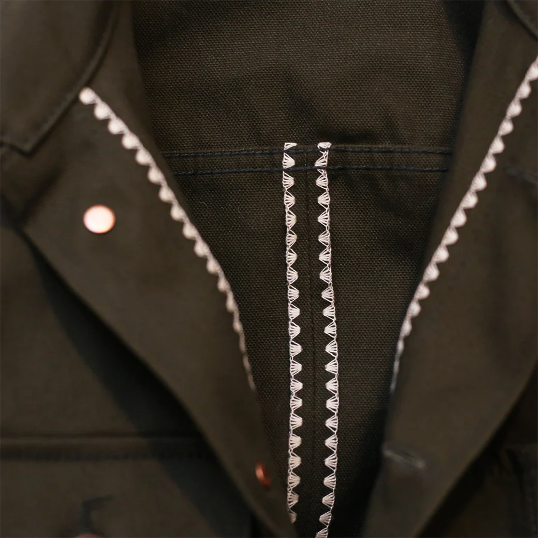 Railcar Fine Goods - Chore Coat - Seaweed