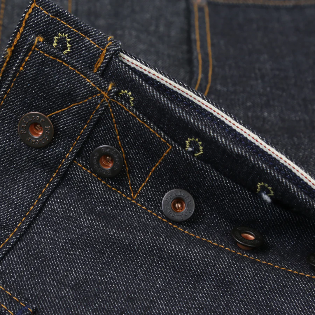 Railcar Fine Goods - Rebels X100 Straight 15oz - Japanese Dark Indigo Selvedge