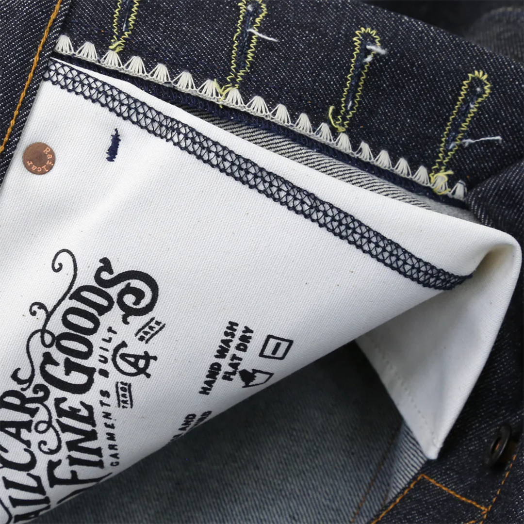 Railcar Fine Goods - Rebels X100 Straight 15oz - Japanese Dark Indigo Selvedge