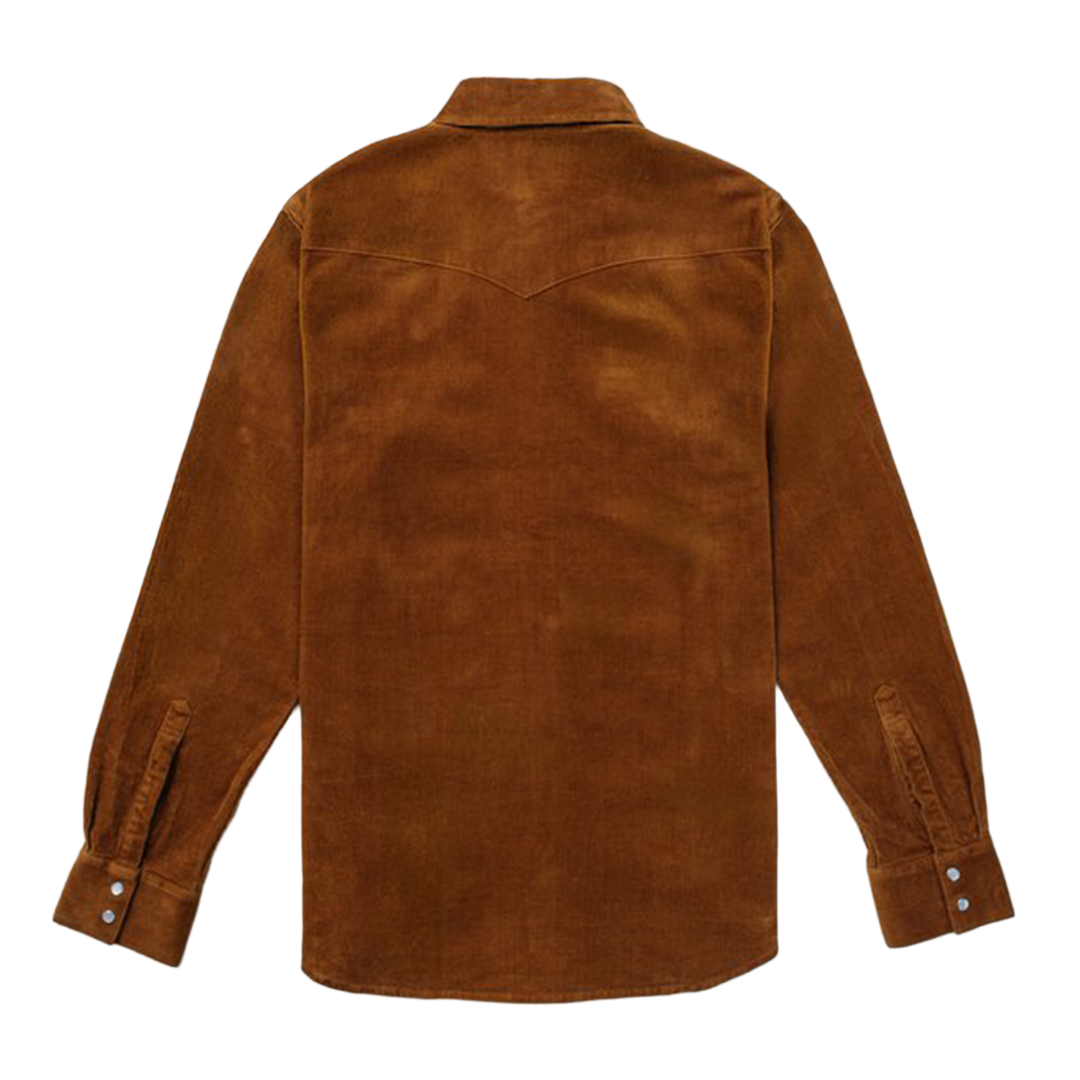 Schott NYC - Corduroy Western Shirt - Tobacco
