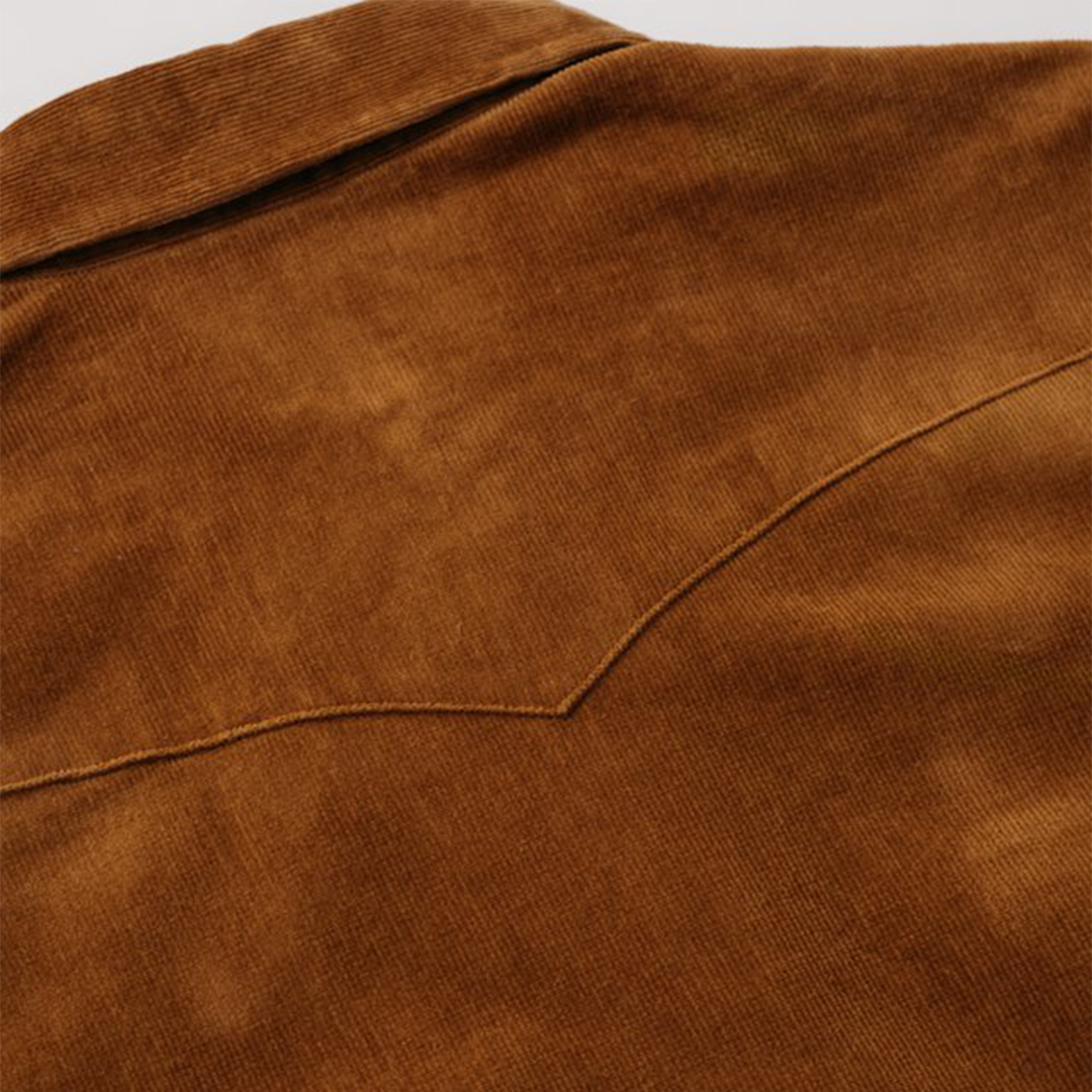 Schott NYC - Corduroy Western Shirt - Tobacco