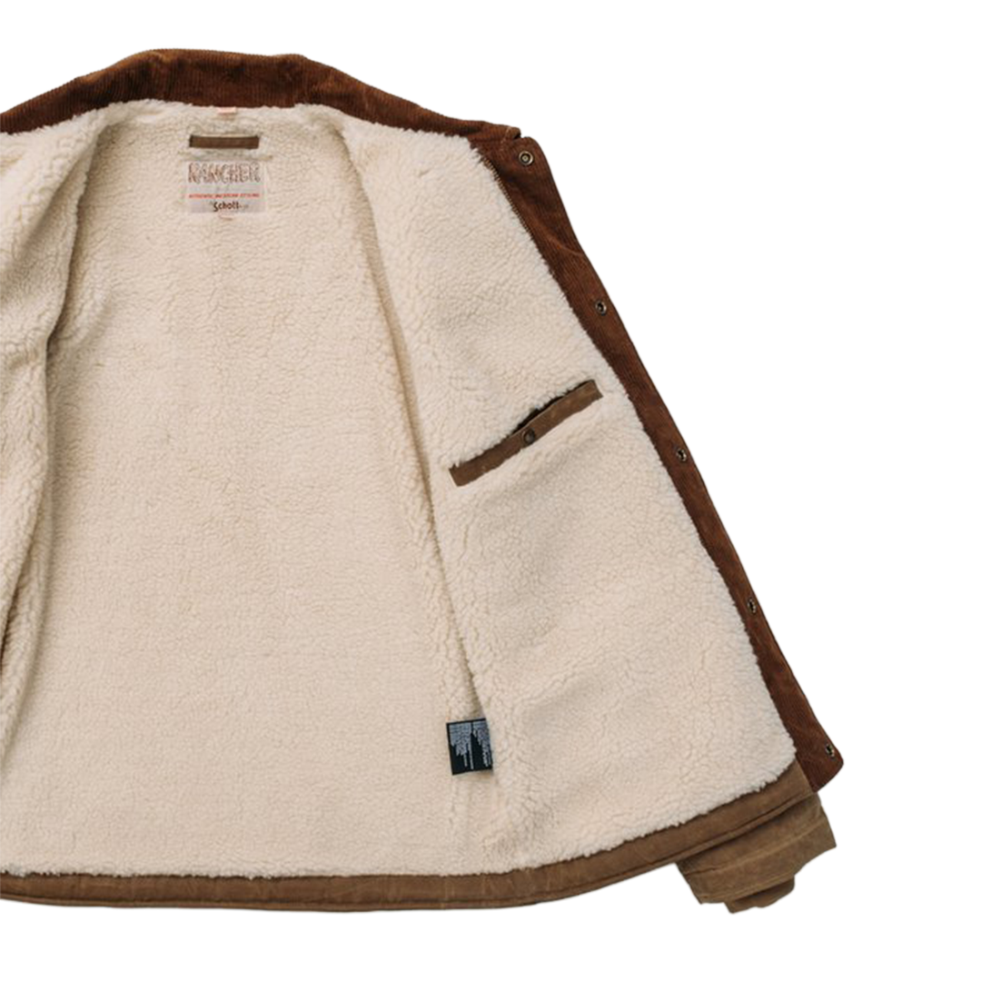 Schott NYC - Waxed Cotton Country Jacket - Khaki