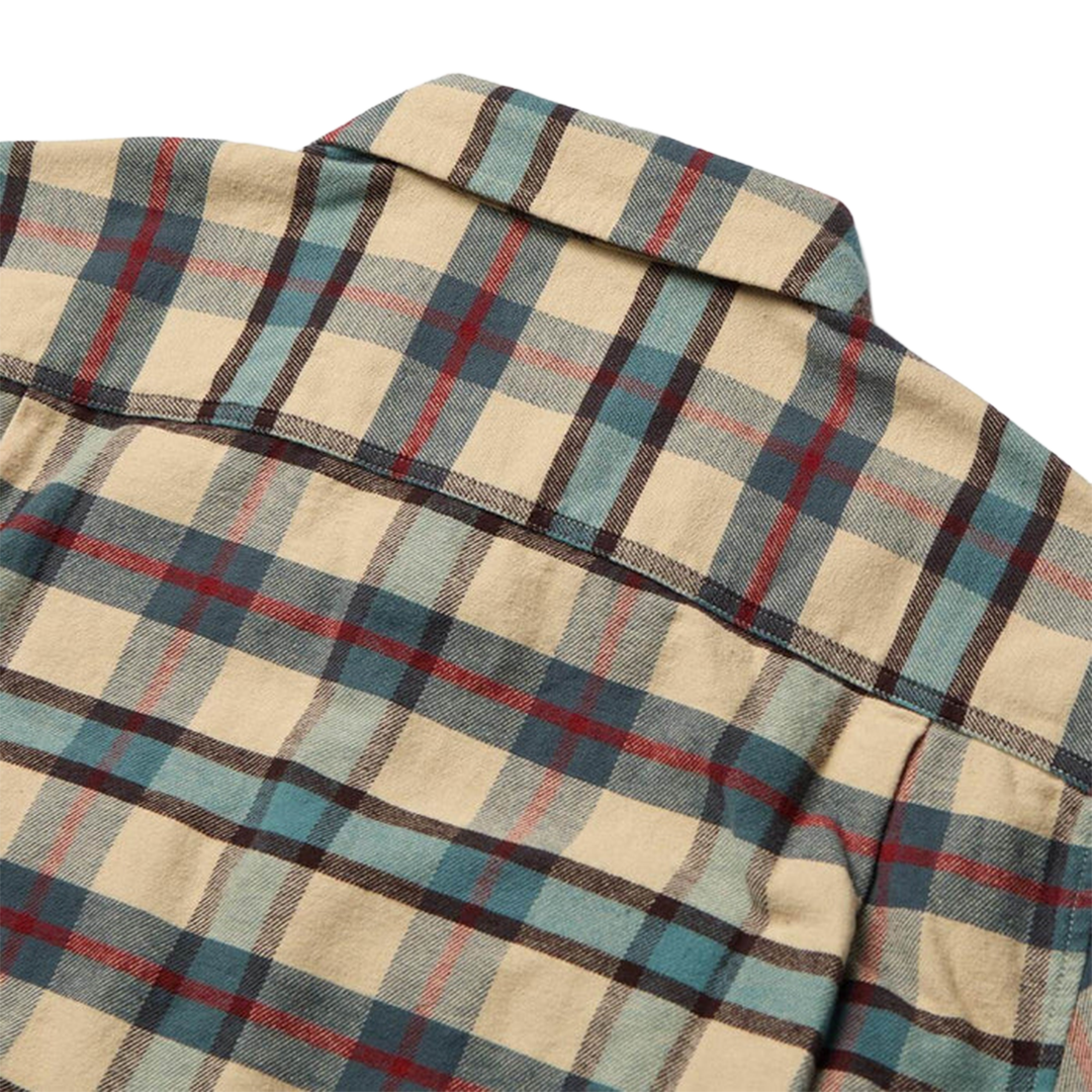 Seager - Calico Flannel - Cream / Plaid