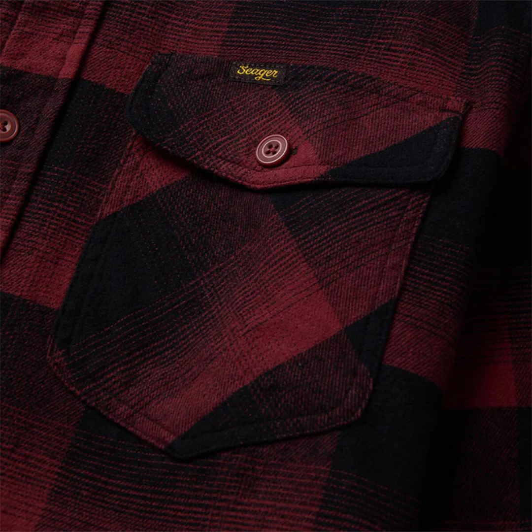 Seager - Calico Flannel - Red Rock Plaid