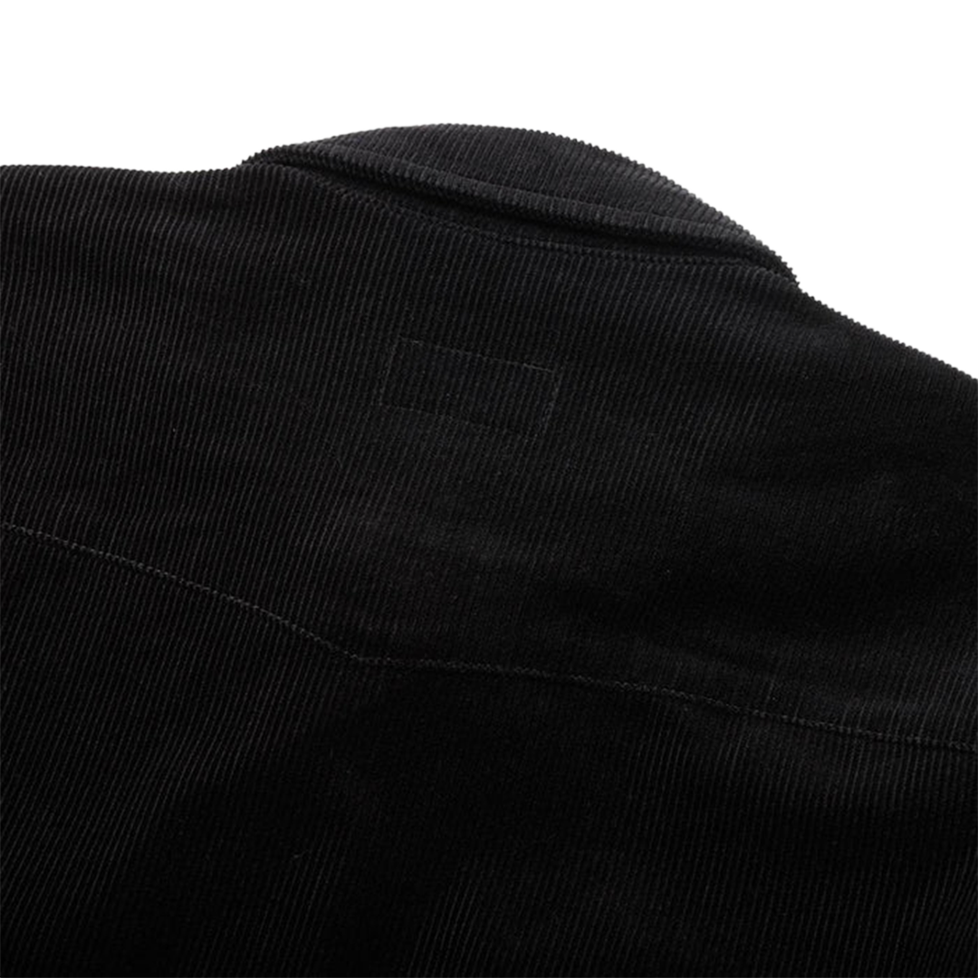 Seager - Reagan Pearl Snap - Black Corduroy