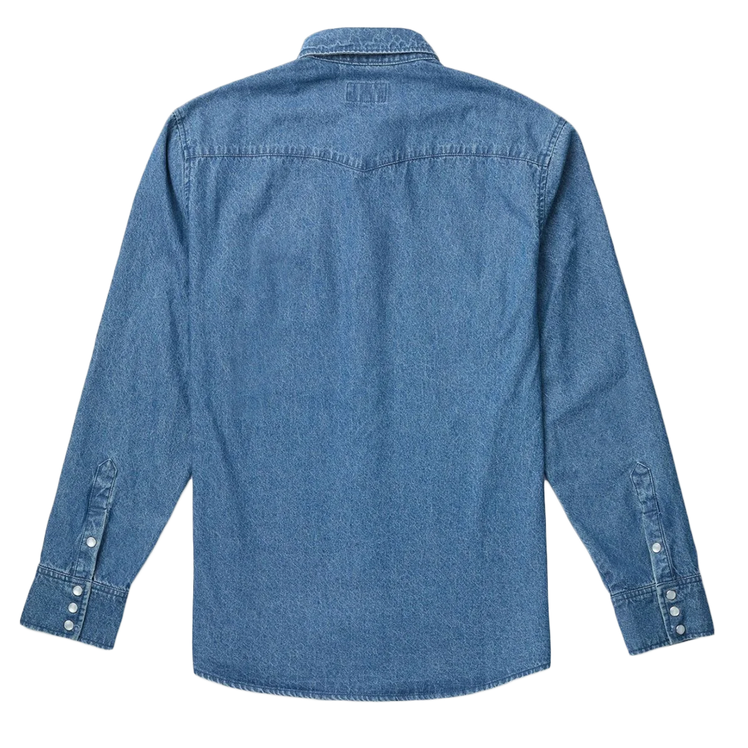 Seager - Reagan Pearl Snap - Vintage Wash