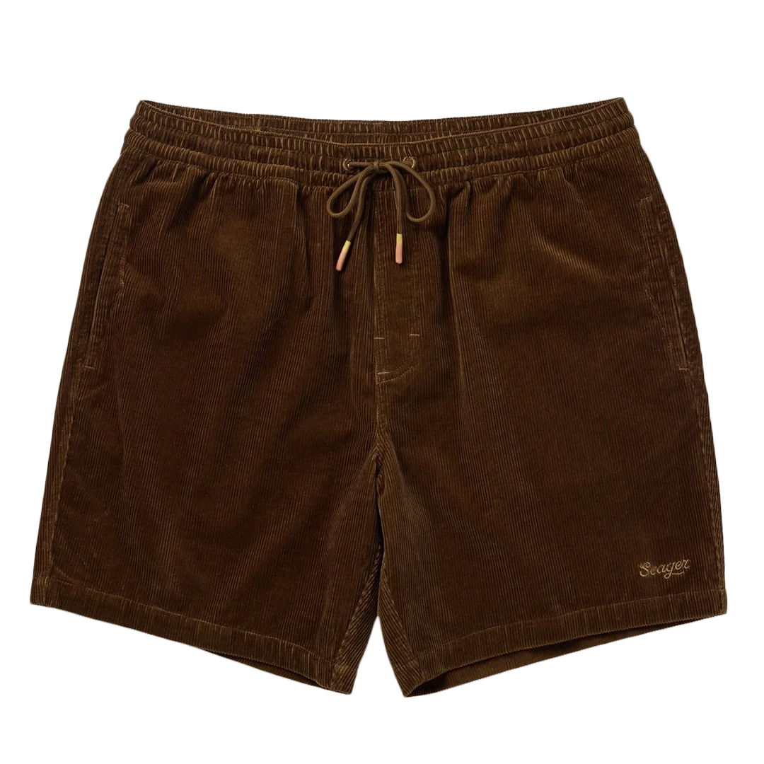 Seager - Yuma Corduroy Shorts - Tobacco