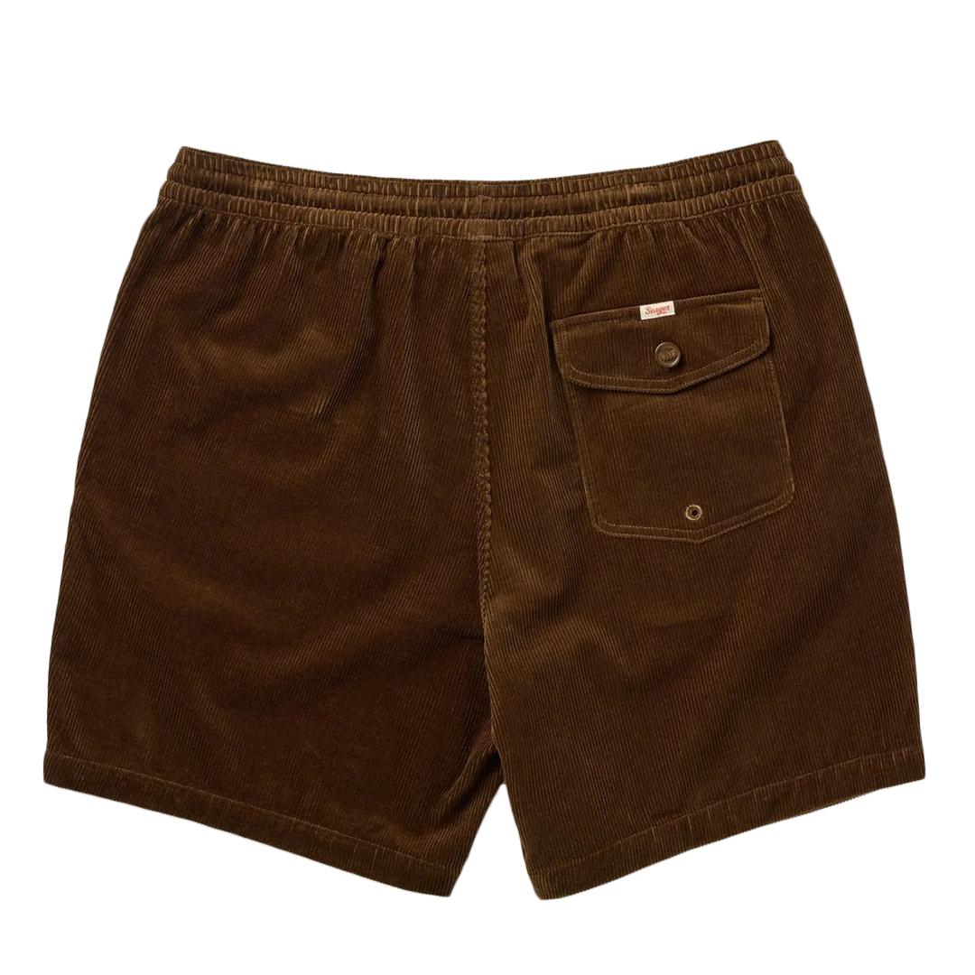 Seager - Yuma Corduroy Shorts - Tobacco