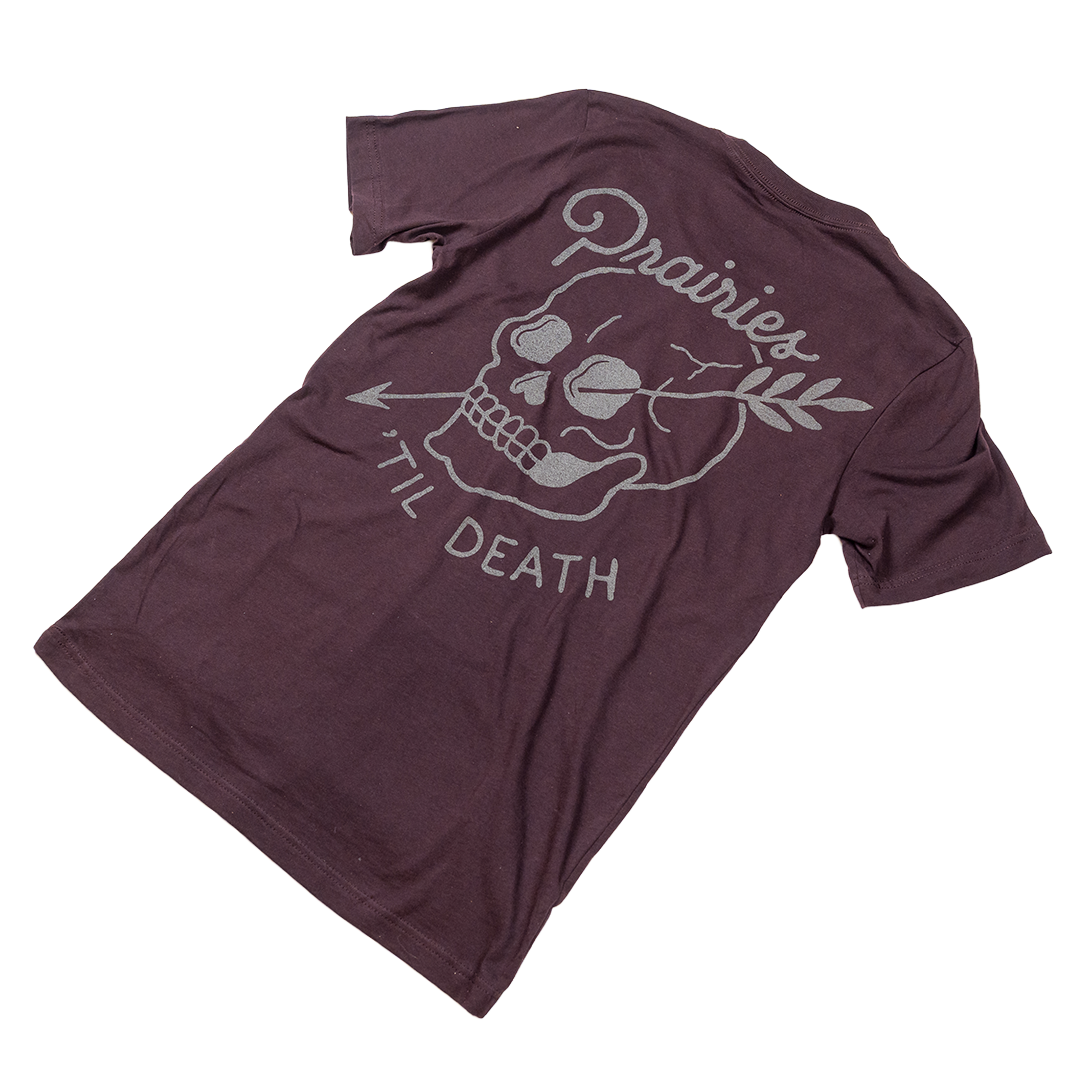'Til Death Tee - Oxblood