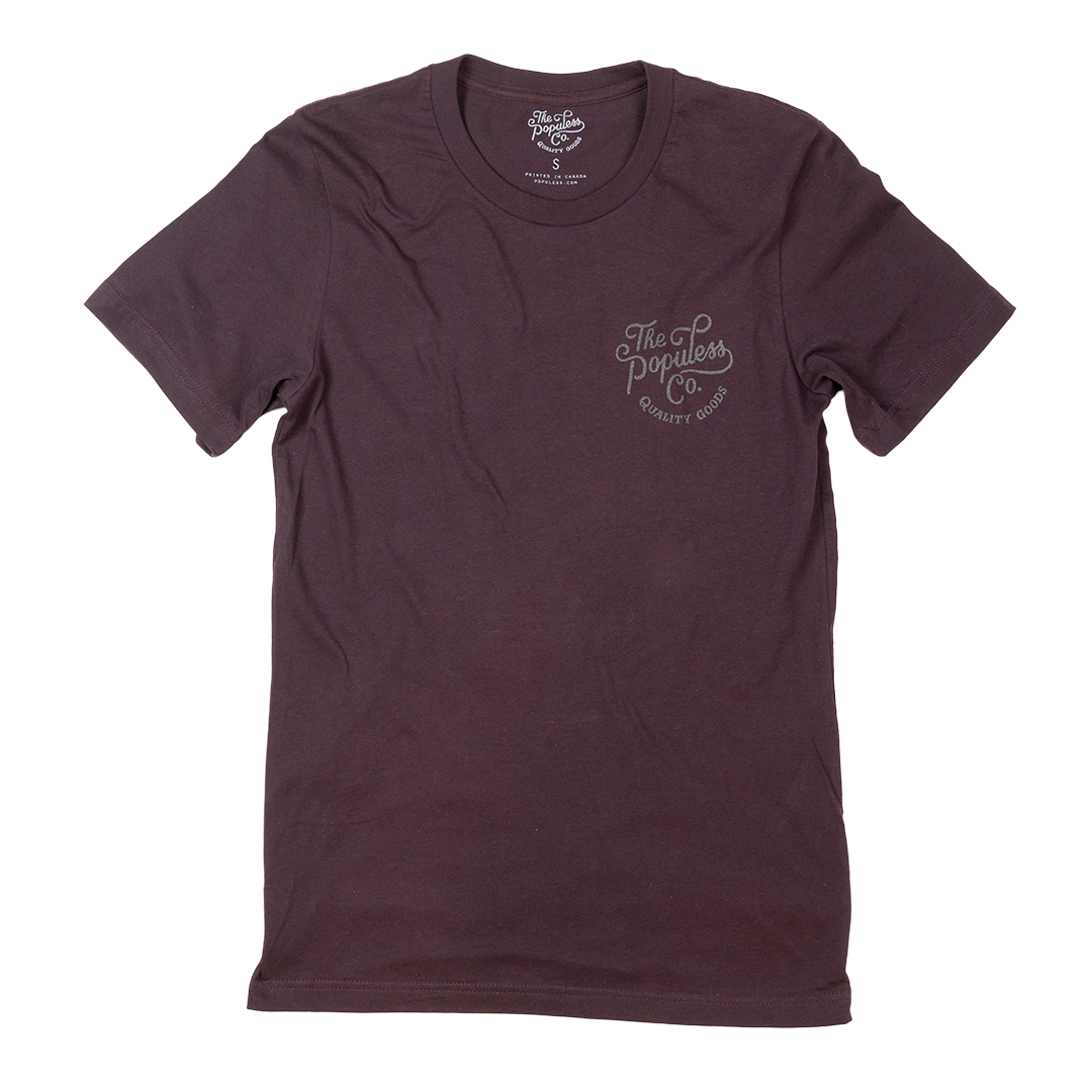 'Til Death Tee - Oxblood