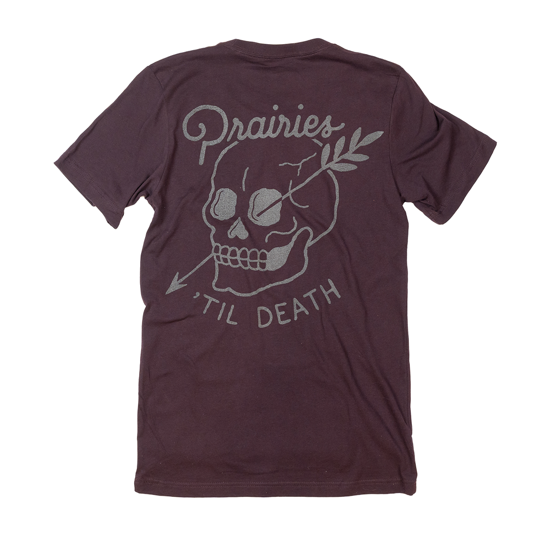 'Til Death Tee - Oxblood